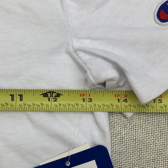 CHAMPION Little Boys Script Over Camo T-shirt Size 7 - Picture 6 of 9